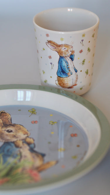 Peter Rabbit Lunch Plate Green