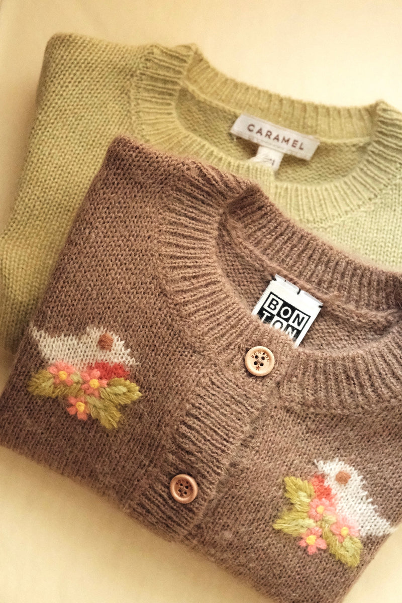 Embroidered Baby Cardigan