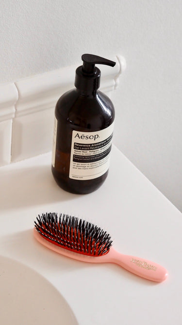 Pocket Hair Brush Pink