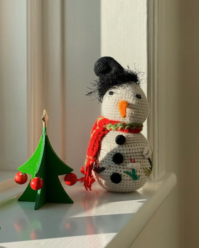 Knitted Snowman