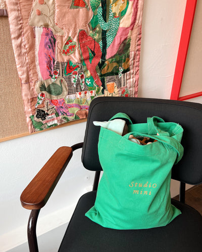 Small Cotton Canvas Tote