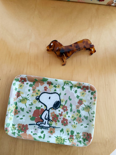 Peanuts Snoopy Wildflowers Tray
