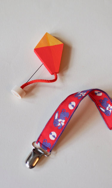 Pacifier Clip Bunnies