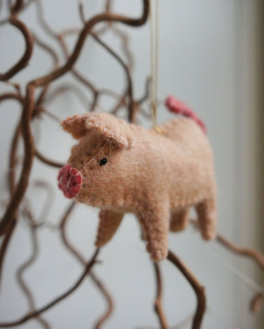 Christmas Ornament Christmas Pig