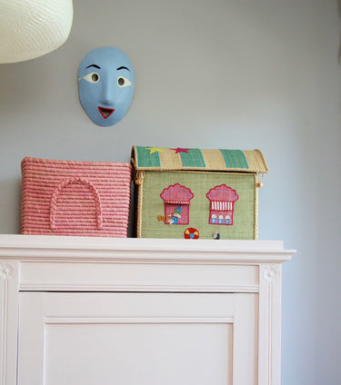 Small Raffia Basket 'Circus'