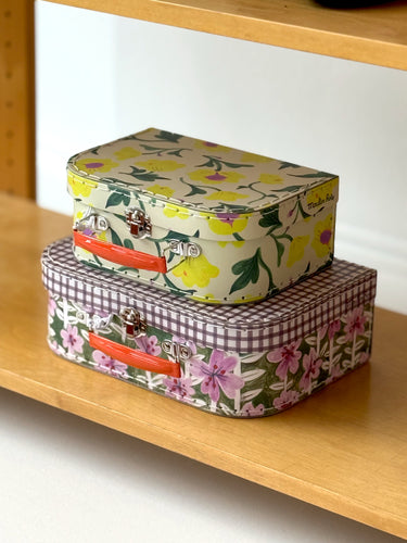 Cardboard Suitcase Set of 2