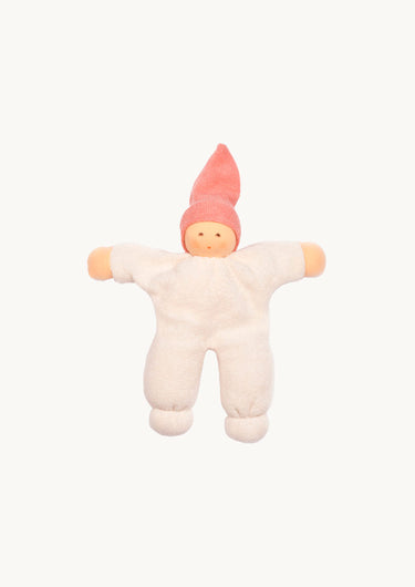 Nucki Rattle Doll Rose