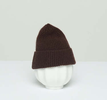 Lambswool Kids Beanie, Gingerbread