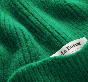 Lambswool Kids Beanie, Pine
