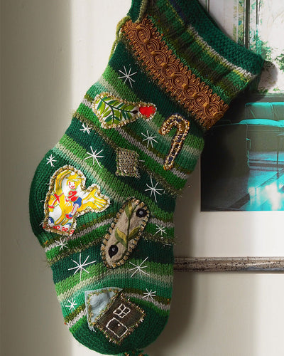 Christmas Stocking Green