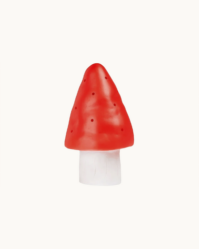 Small Mushroom Lamp Red