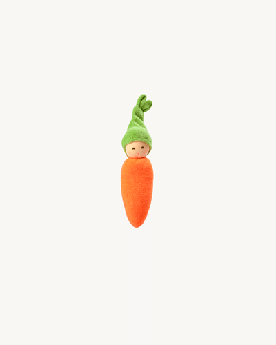 Carrot Rattle Doll