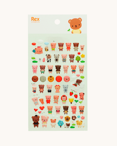 Teddy Stickers