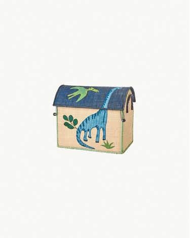 Small Raffia Basket 'Dinosaur'