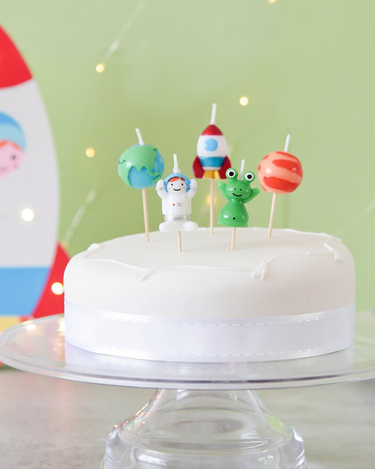 Cake Candles Space
