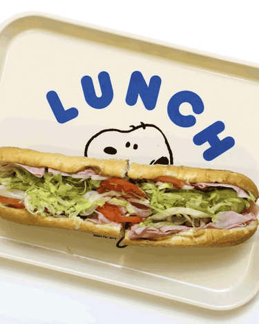Peanuts Snoopy Lunch Tray