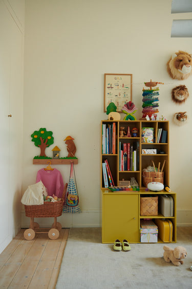 Cardboard Suitcase Yellow