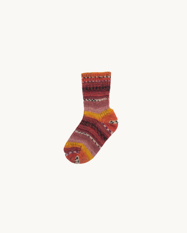 Wool Socks Red Melange