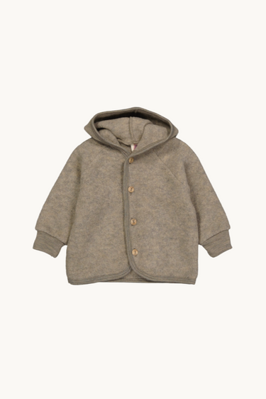 Hooded Jacket Walnut