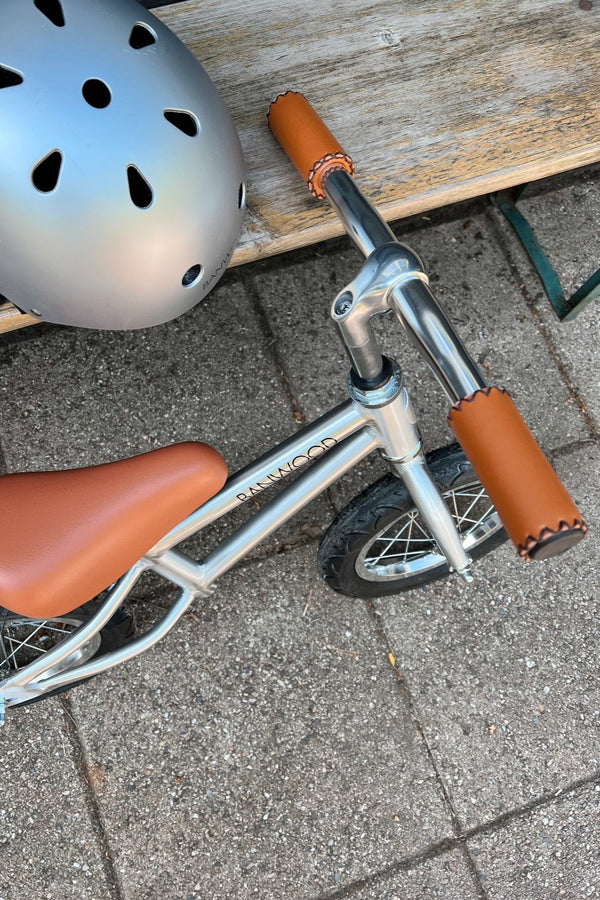 First Go Balance Bike, Chrome