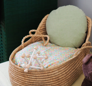 Handwoven Moses Basket incl. Mattress