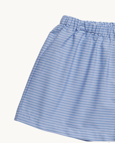 Shorts i Bomuld Blå