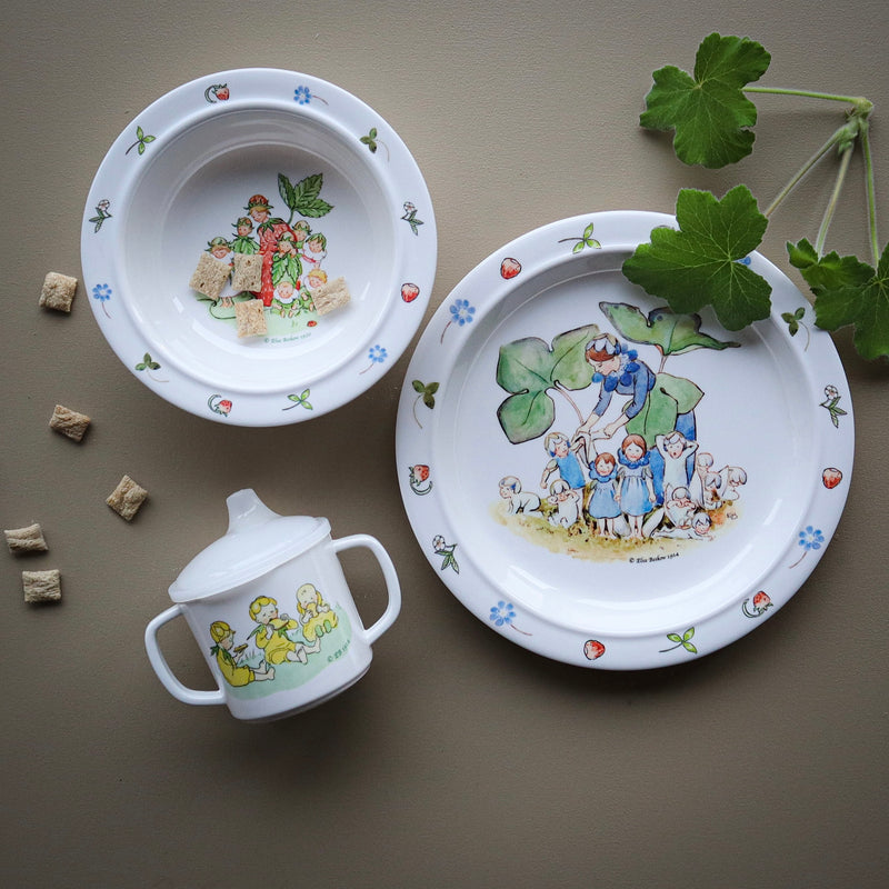 The Flowers Festival, 3 Piece Tableware Set