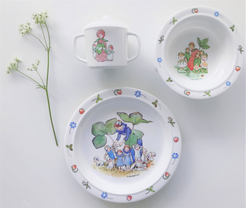 The Flowers Festival, 3 Piece Tableware Set