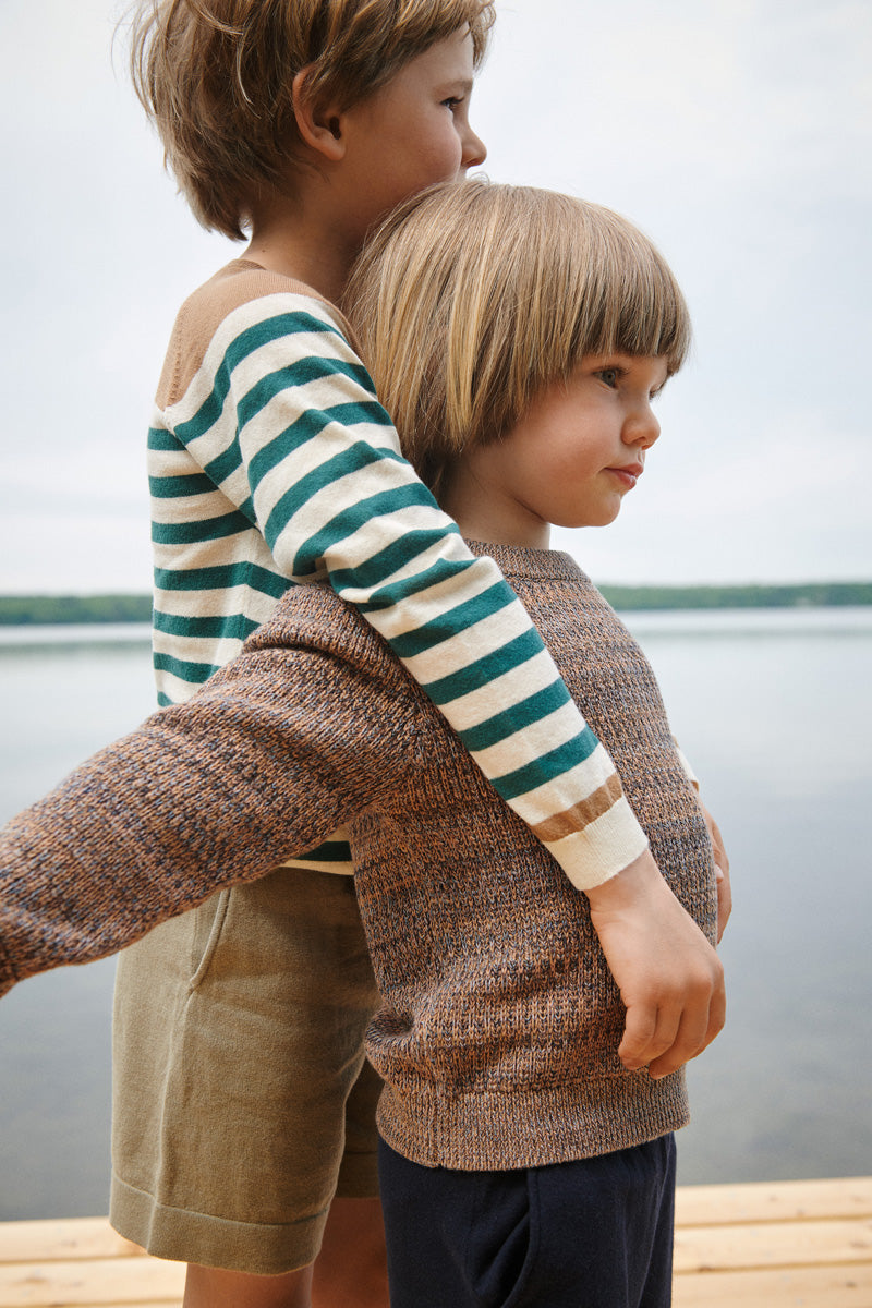 Knitted Shorts, Sage