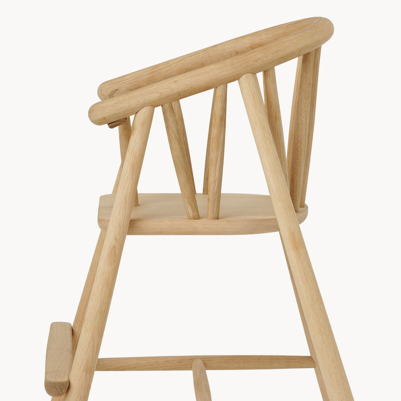 Saga High Chair, Oak