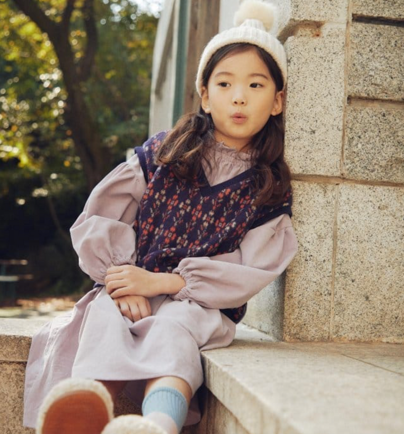 Frill Dress, Light Purple