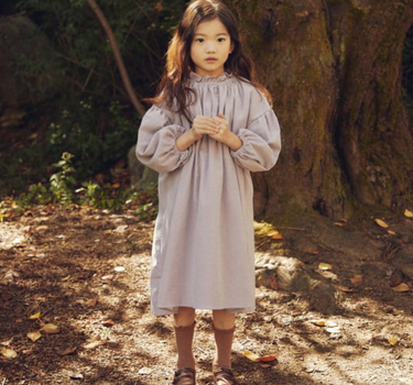 Frill Dress, Light Purple
