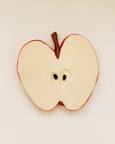 Chewable Baby Toy in Apple from Oil & Carol