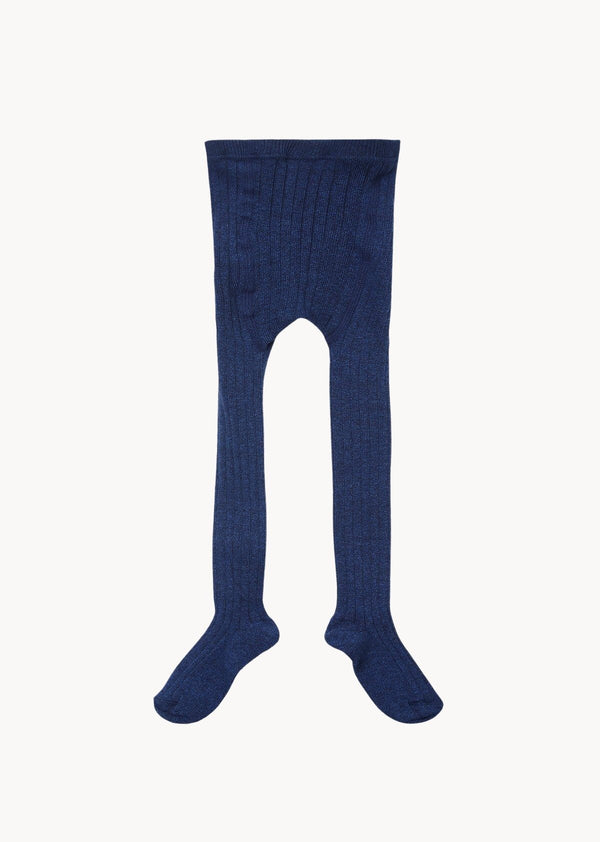 Baby Rib Tights in Blue Melange from Caramel