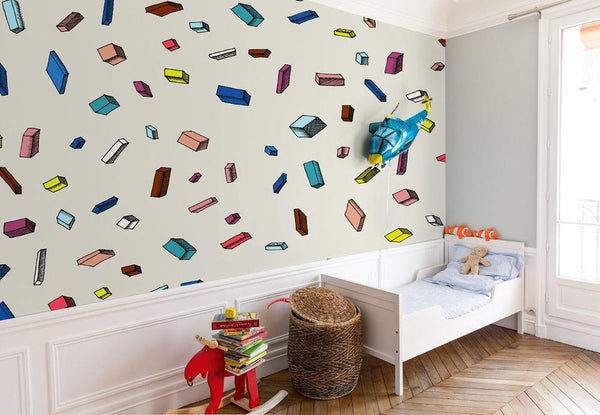 Carlton Wallpaper in Ivory from Bien Fait
