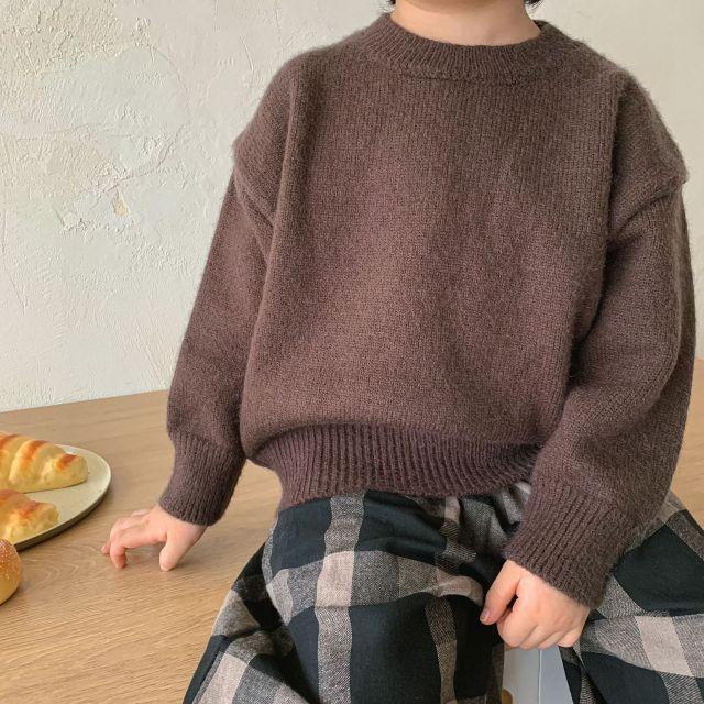 Casual Sweater in Brown from Little Occasion