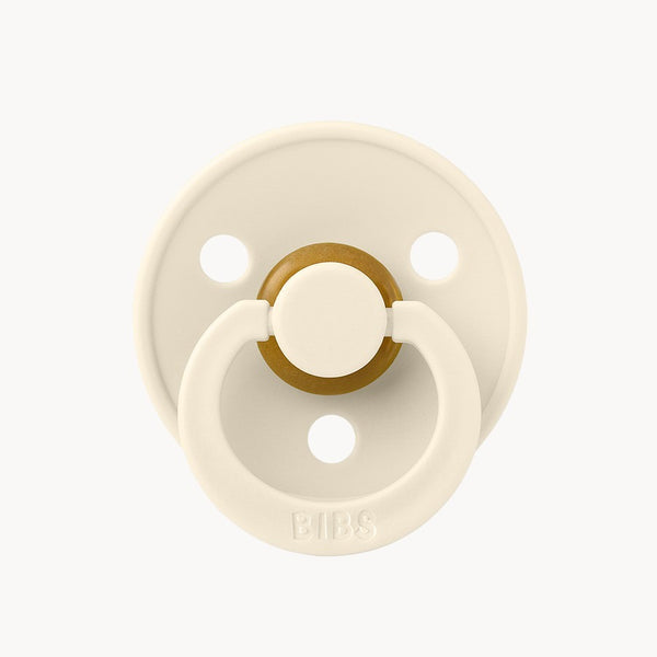Colour Pacifier in Ivory from Bibs