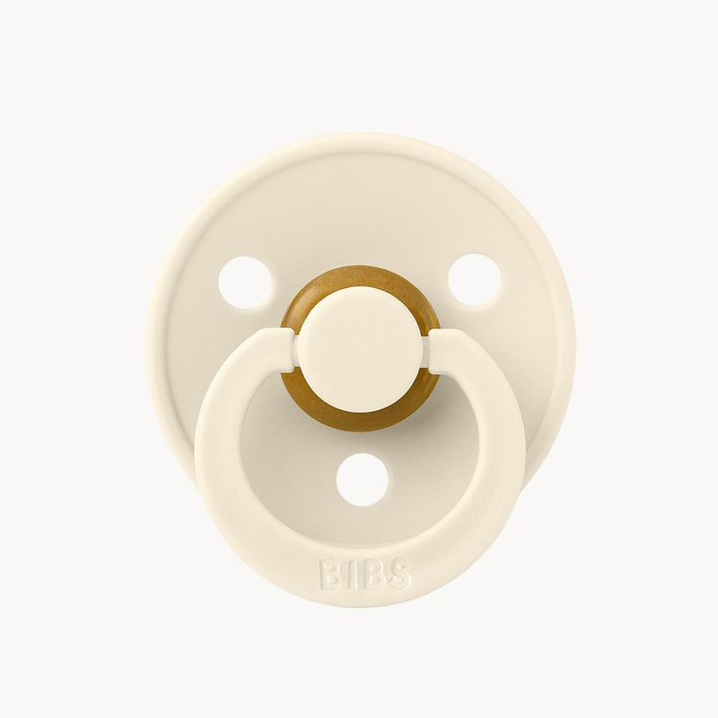 Colour Pacifier in Ivory from Bibs