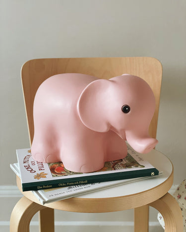 Elephant Lamp in Light Pink from Heico