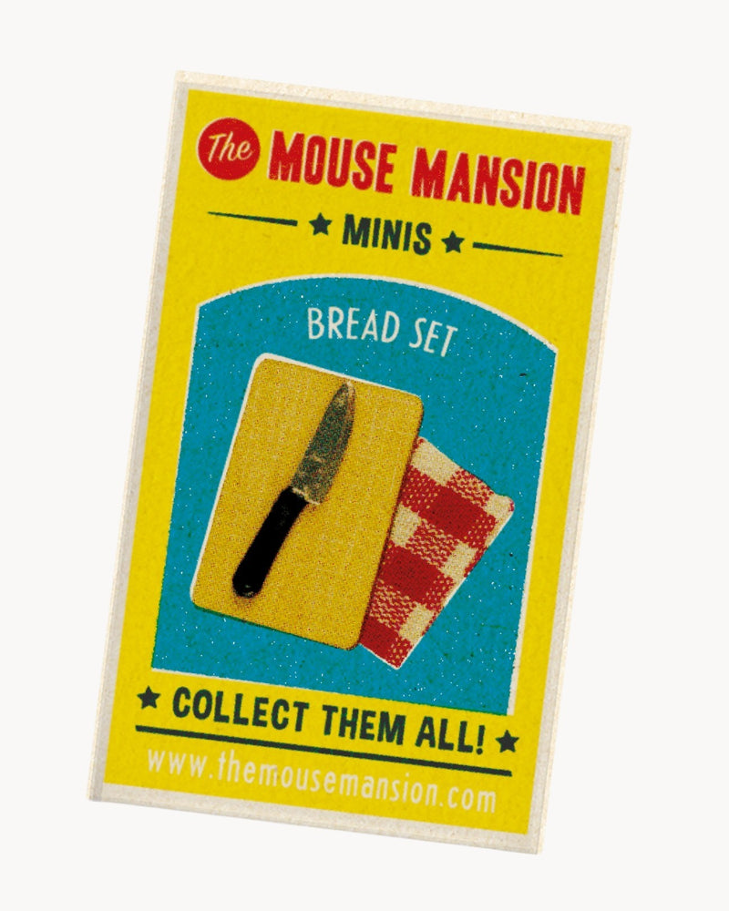 Mini Accessories Mouse House, Bread Set