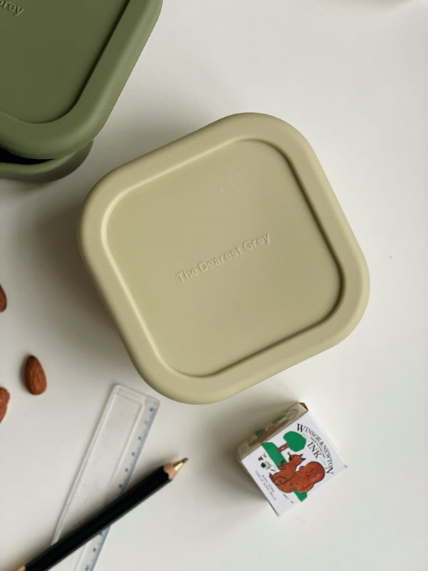 Small Bento Box, Light Yellow
