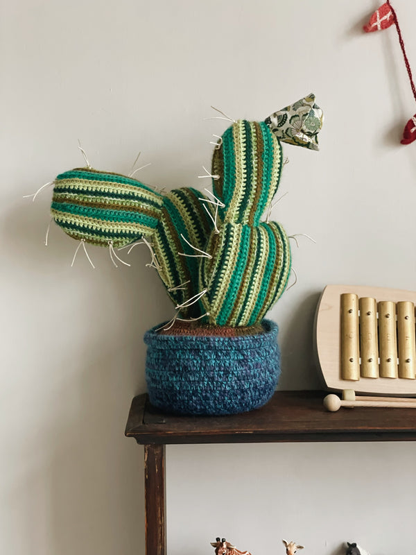 Handmade Knitted Cactus