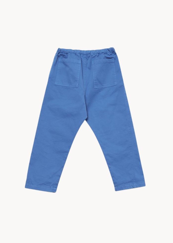Leda Trousers in Pacific Blue Twill from Caramel