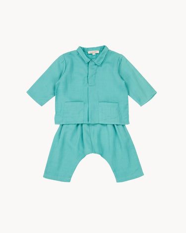 Manta Ray Baby Set in Turquoise from Caramel